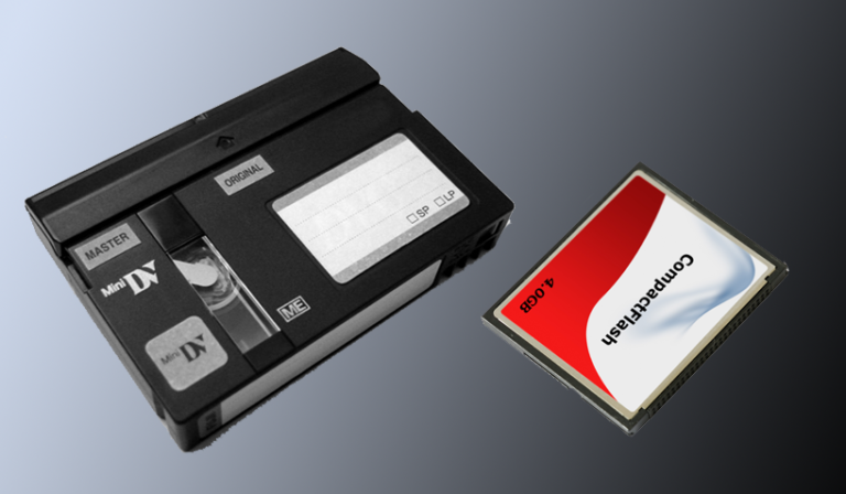 Mini DV vs Compactflash card